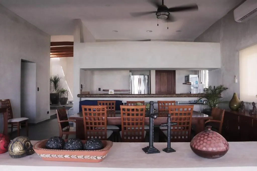 Beach House For 10 Guests - Casa Del Mar - Playacar Playa del Carmen Villa